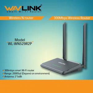 WAVLINK WL-WN529K2 2X5DBI ANTENNA WIRELESS ROUTER