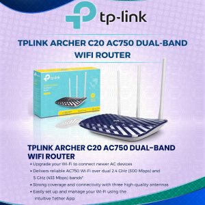 TP-Link Archer C20 AC750 Dual Band Router